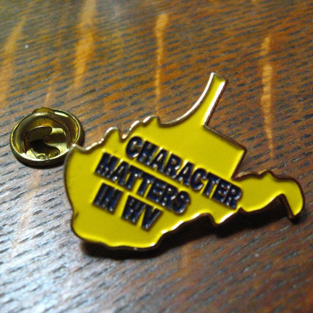 🇺🇸 West Virginia Vintage Lapel Pin